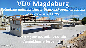 Fertiggestellte Forschungsbrücke in Bautzen. Bild © Fabian Collin 