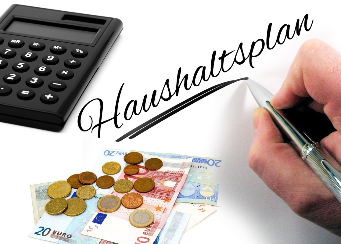 Symbolbild Haushaltsplan. Image by Gerd Altmann from Pixabay