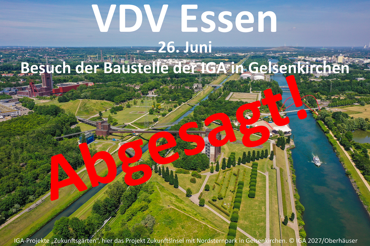  IGA-Projekte „Zukunftsgärten“, hier das Projekt Zukunftsinsel mit Nordsternpark in Gelsenkirchen. © IGA 2027/Oberhäuser 
