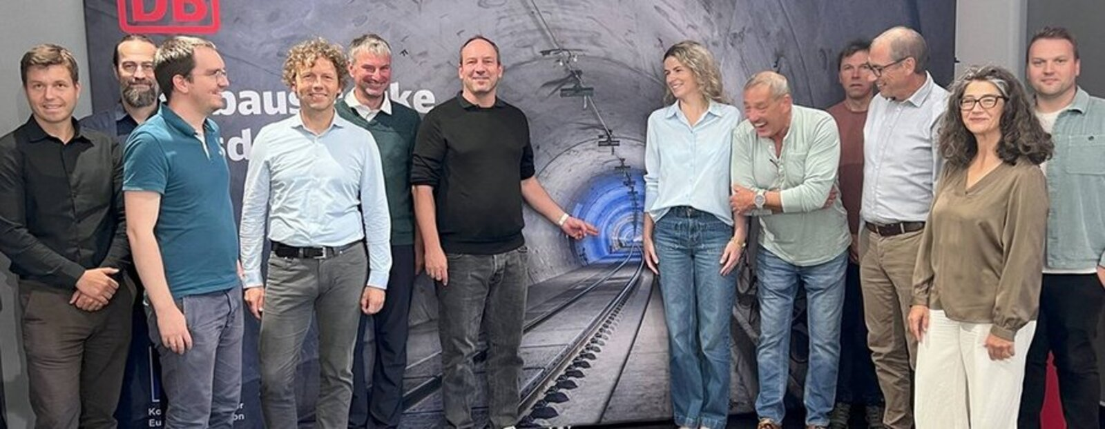 Projektabschluss im DB Informationszentrum in Heidenau. Bild (c): HTWD / Christian Clemen