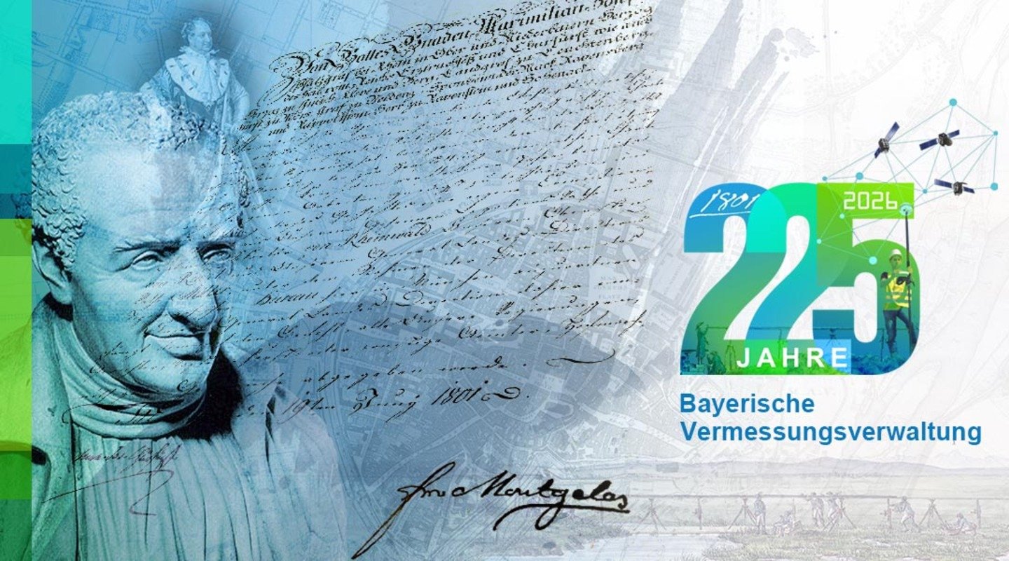 225 Jahre Bayerische Vermessung, © LDBV