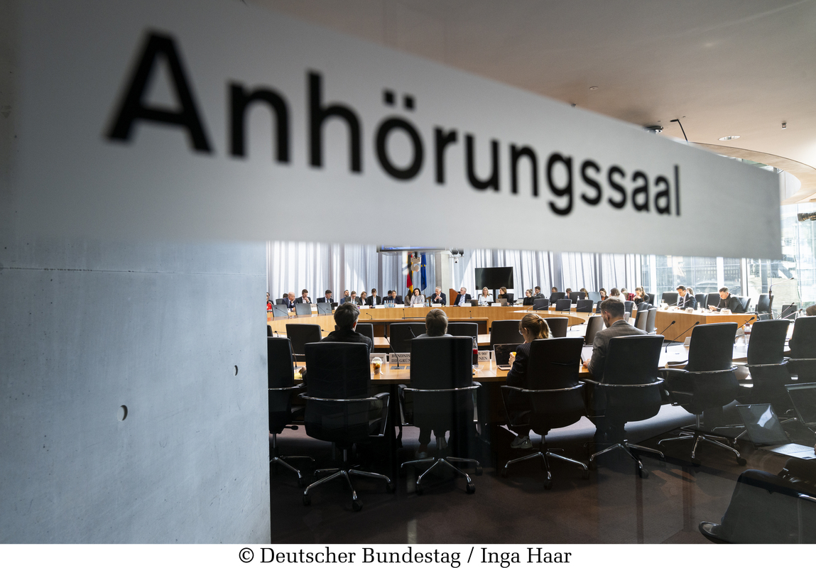 Bild: Deutscher Bundestag. Fotograf/in: Inga Haar