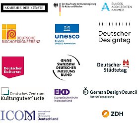 Die Logos der Unterzeichner