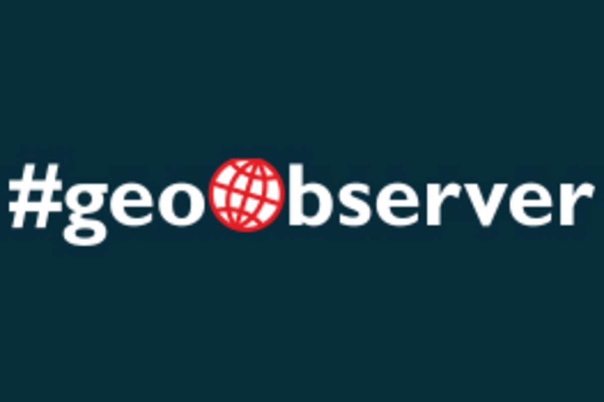 Logo geoObserver. Bild: M. Elstermann