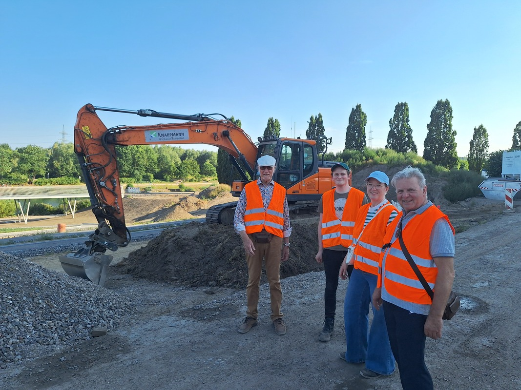 Bild: auf der Baustelle