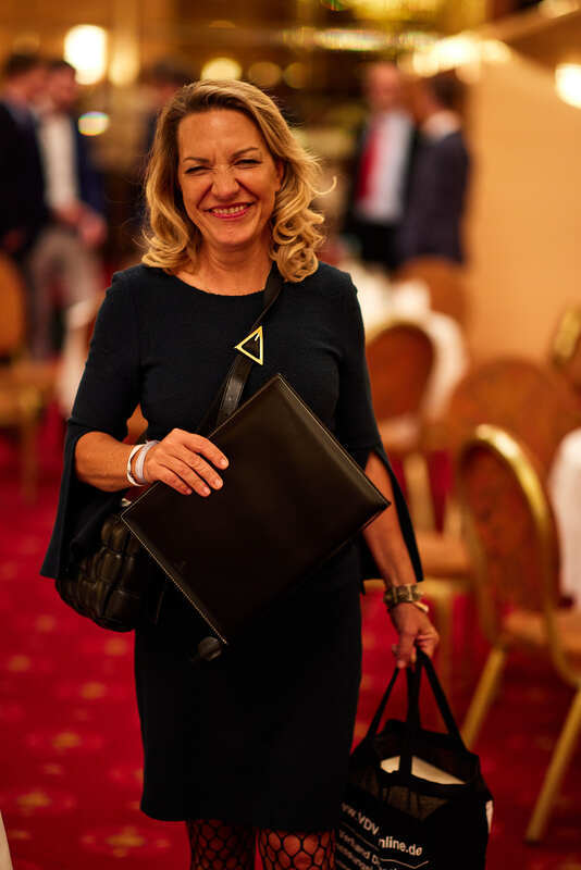 Antje Boetius nach der Verleihung des GOLDENEN LOTES 2022. Foto: Hendrik Grunau