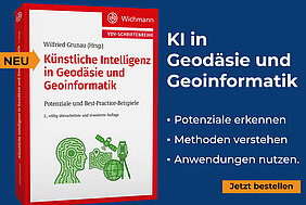 Buchcover "KI in Geodäsie und Geoinformatik"