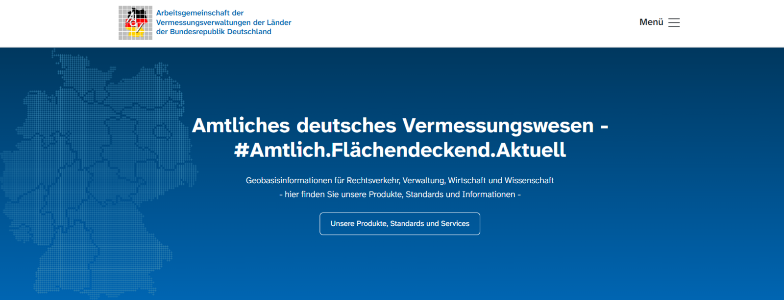 Erscheinungsbild Internetauftritt AdV.