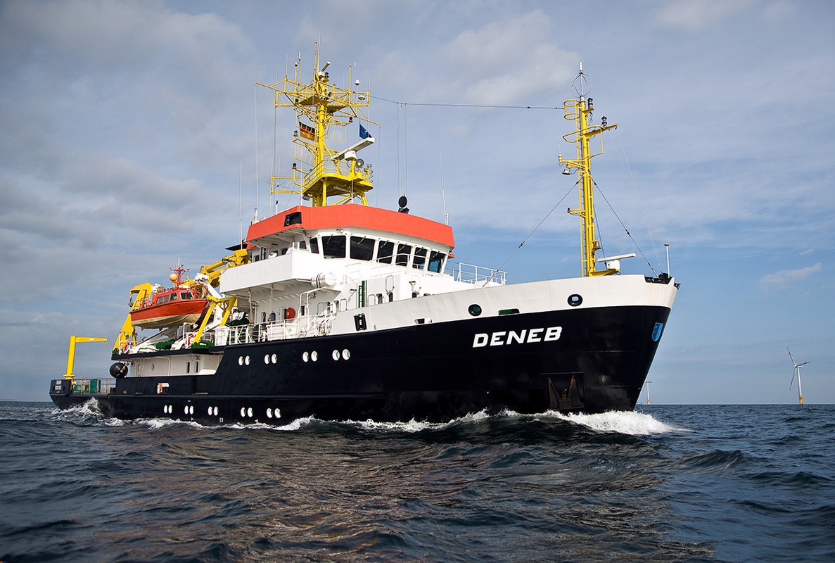 Vermessungs-, Wracksuch- und Forschungsschiff DENEB Quelle: BSH