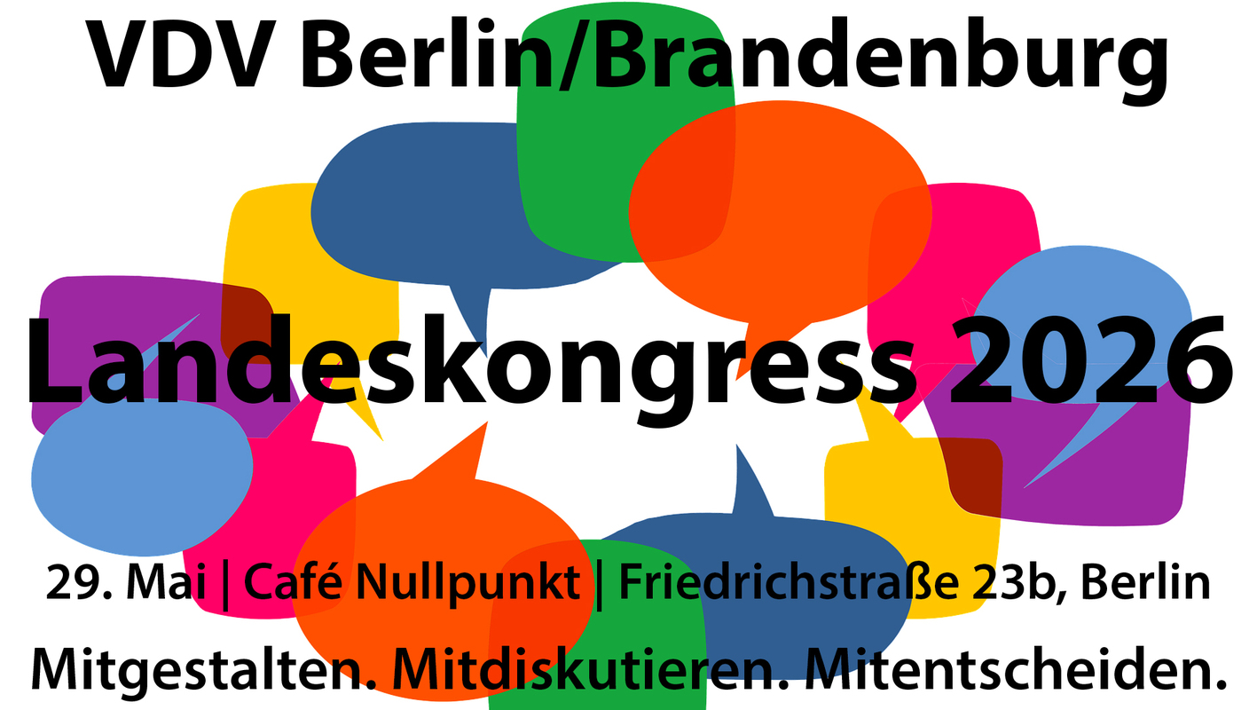 Ankündigung: Landeskongress Berlin/Brandenburg am 29.05.