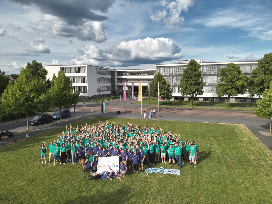 Das traditionelle Gruppenfoto von der KonGeoS