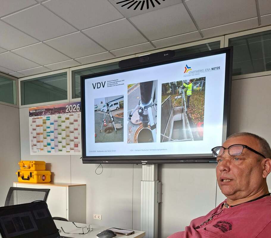 Vortrag Jan Misterek, Stadtwerke Jena Netze, Vermessung 
