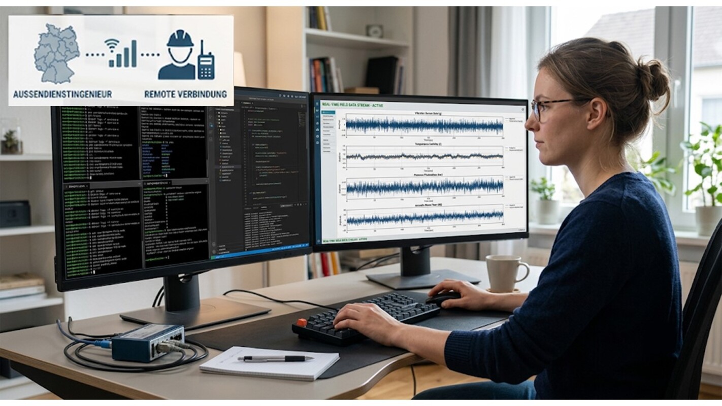 Bild: Geodätische Fachexpertise per Fernzugriff (Remote-Betrieb)