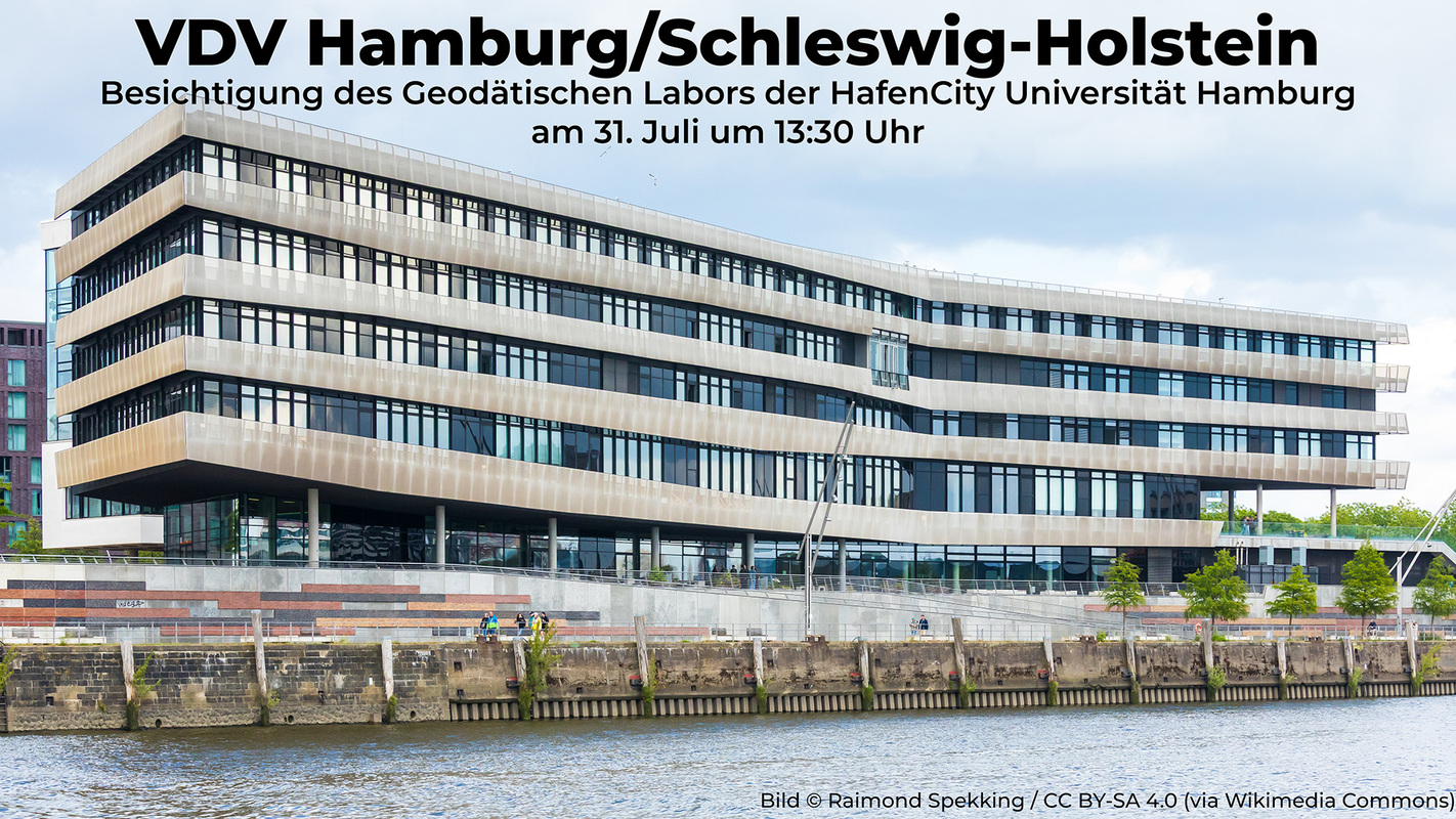 Die HafenCity Universität Hamburg. Bild © Raimond Spekking / CC BY-SA 4.0 (via Wikimedia Commons)