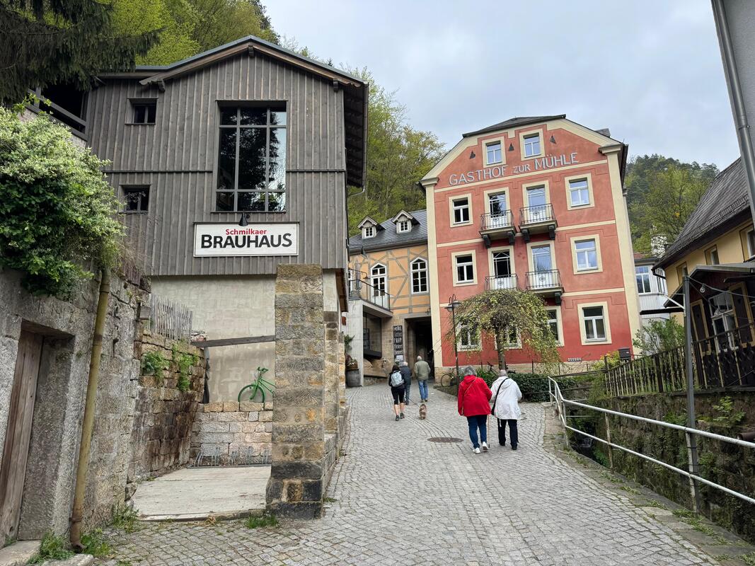 Bild: Eingang zum Bio- & Nationalpark-Refugium Schmilka