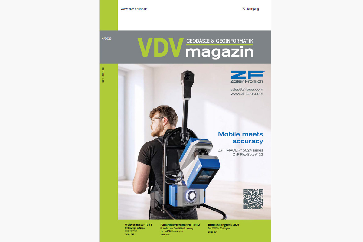Titelblatt der Ausgabe 4-2026 vomVDVmagazin