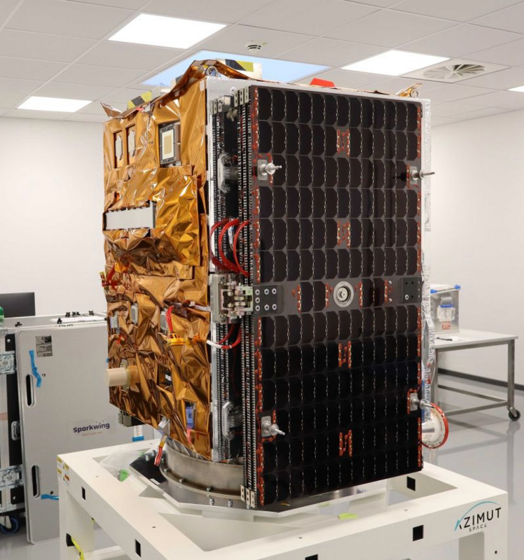 ATHENE-1 fertig integriert und bereit zur Abreise. © UniBw München