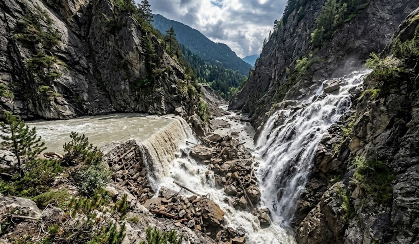 Bild: Wassersturz