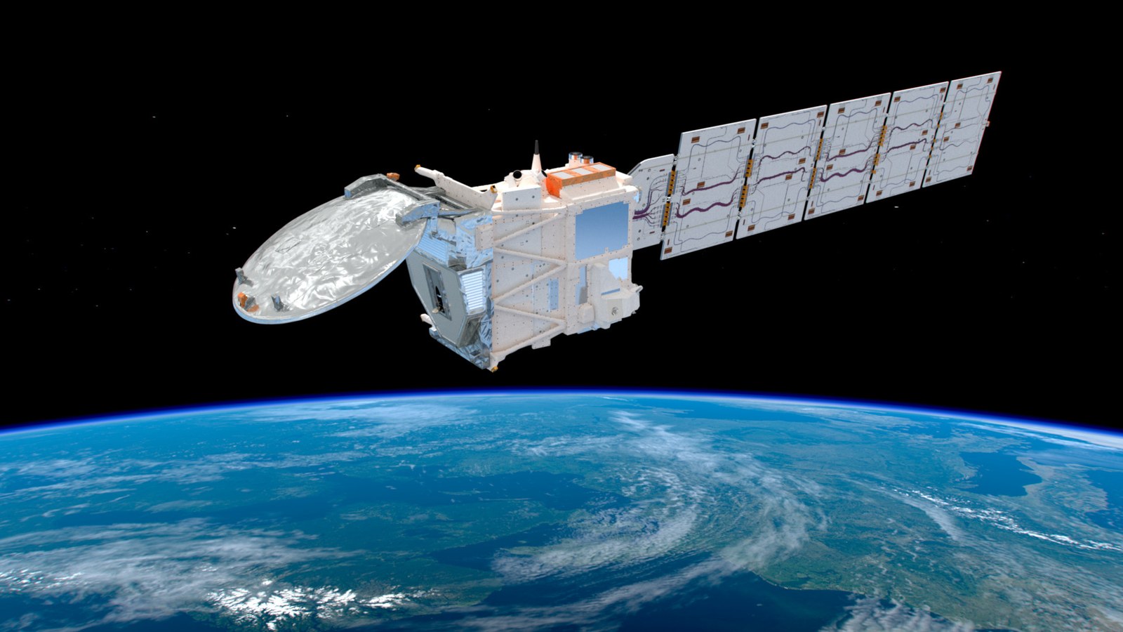 EarthCARE wird die Wechselwirkung in der Atmosphäre entschlüsseln. Bild: ESA/ATG medialab