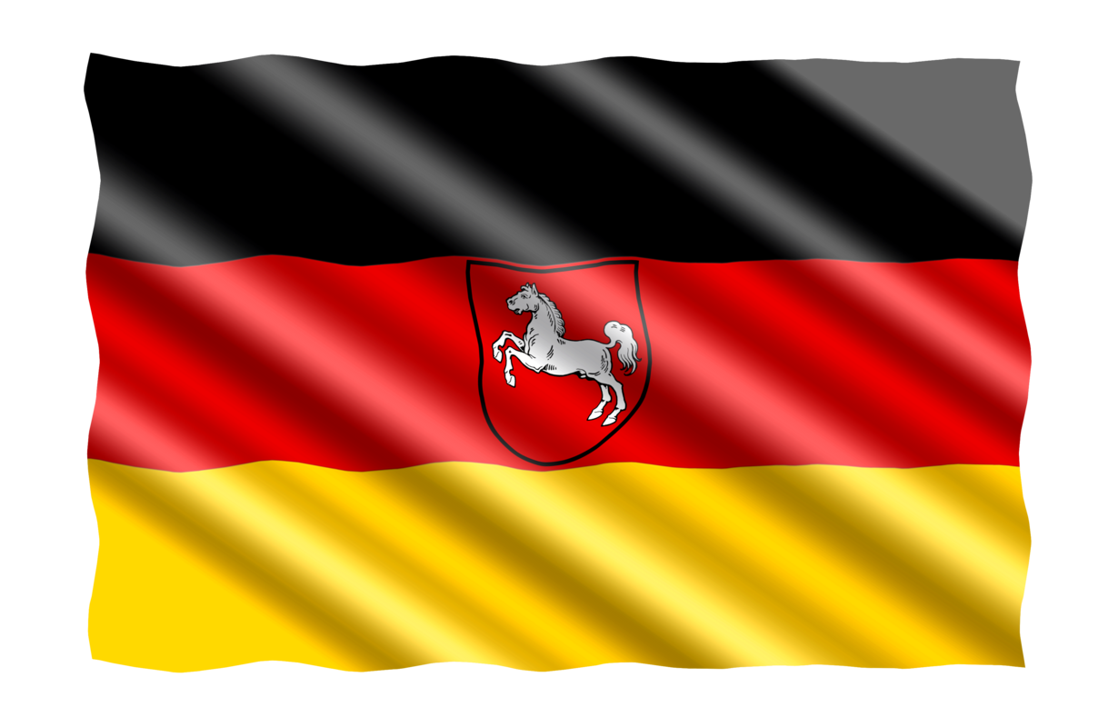 Flagge mit Niedersachsenroß. Image by jorono from Pixabay
