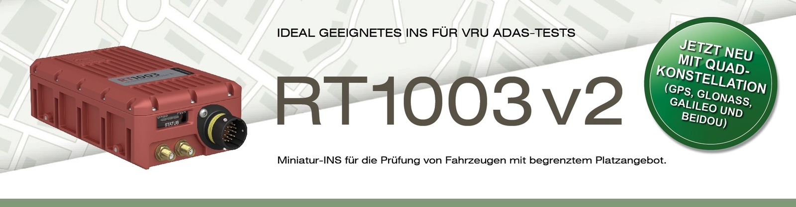 Das neue, leistungsfähige RT 1003 v2 von OxTS ist verfügbar. Bild: DTC Navigation Solutions GmbH & Co. KG